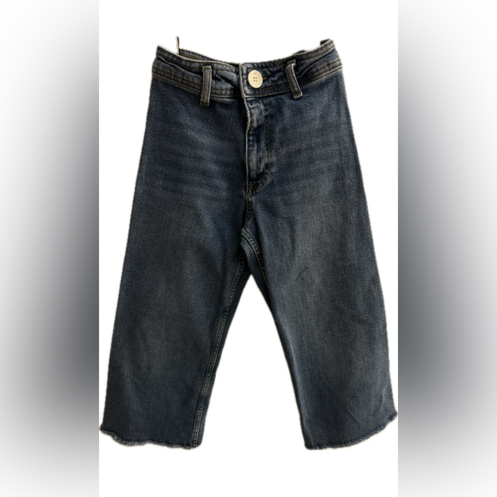 Zara girls wide leg jeans